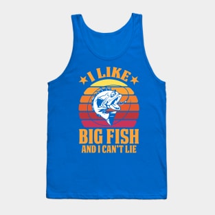 i like big fish and i can't lie 1 Tank Top